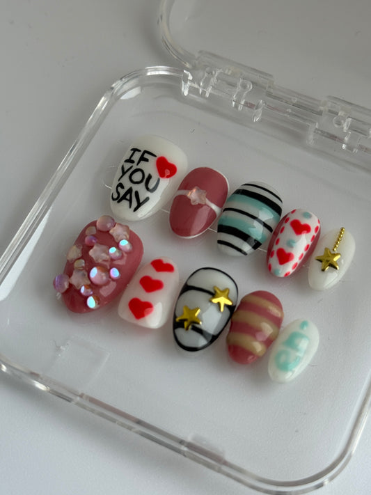 Enhypen Press-On Nail Set