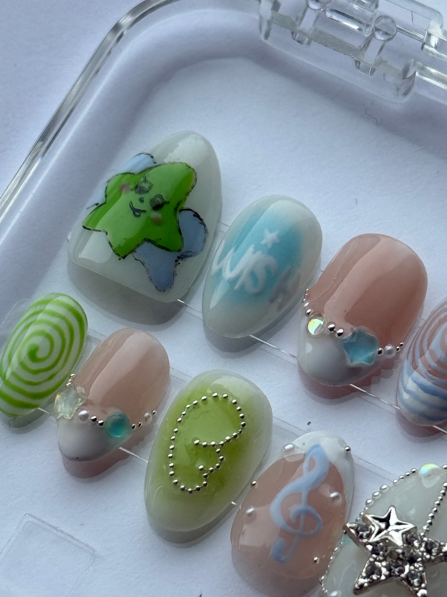 NCT Wish Press-On Nail Set