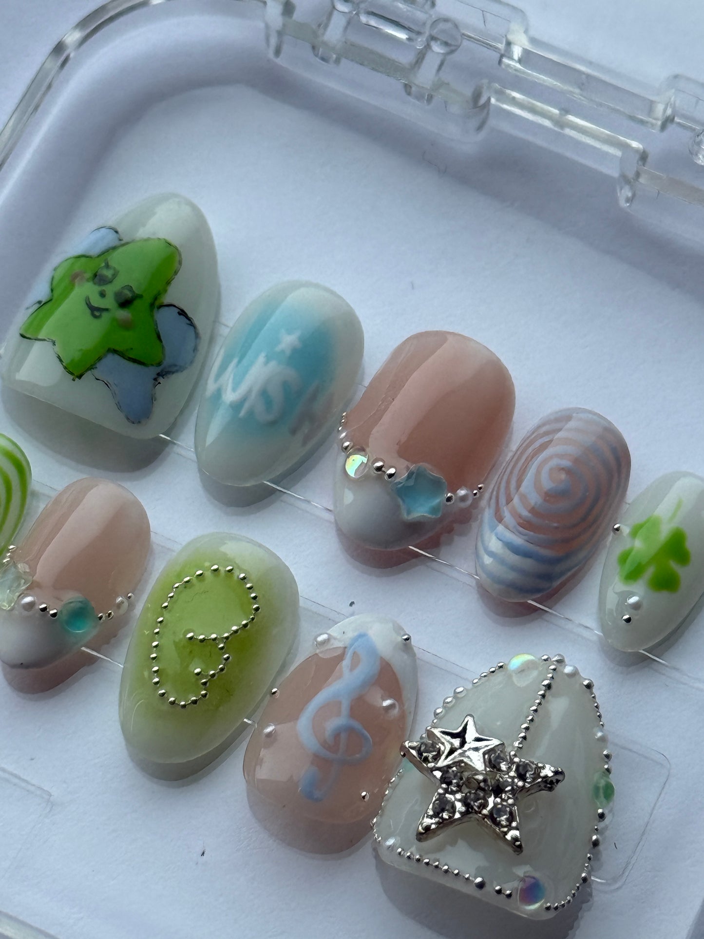 NCT Wish Press-On Nail Set