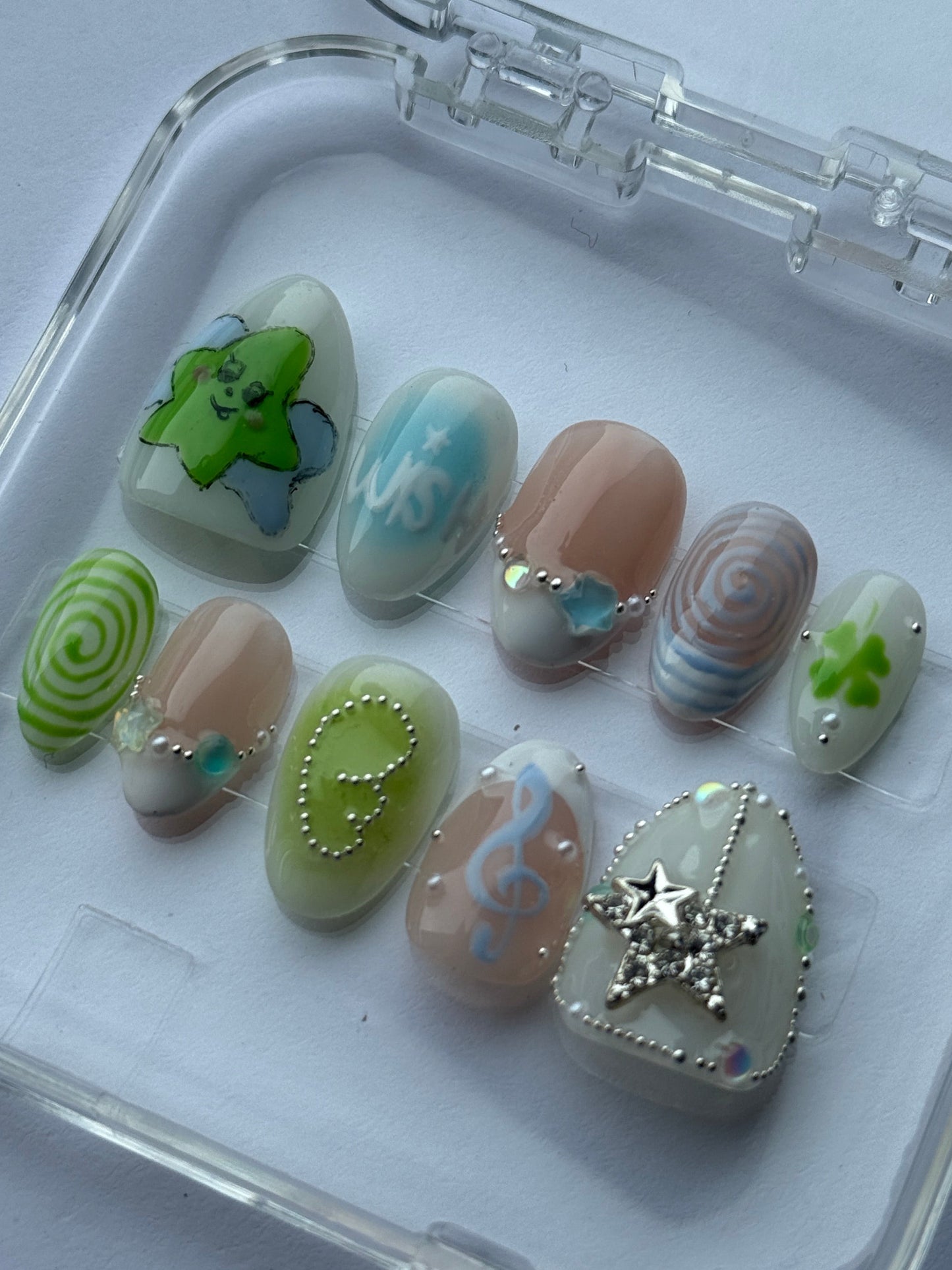 NCT Wish Press-On Nail Set