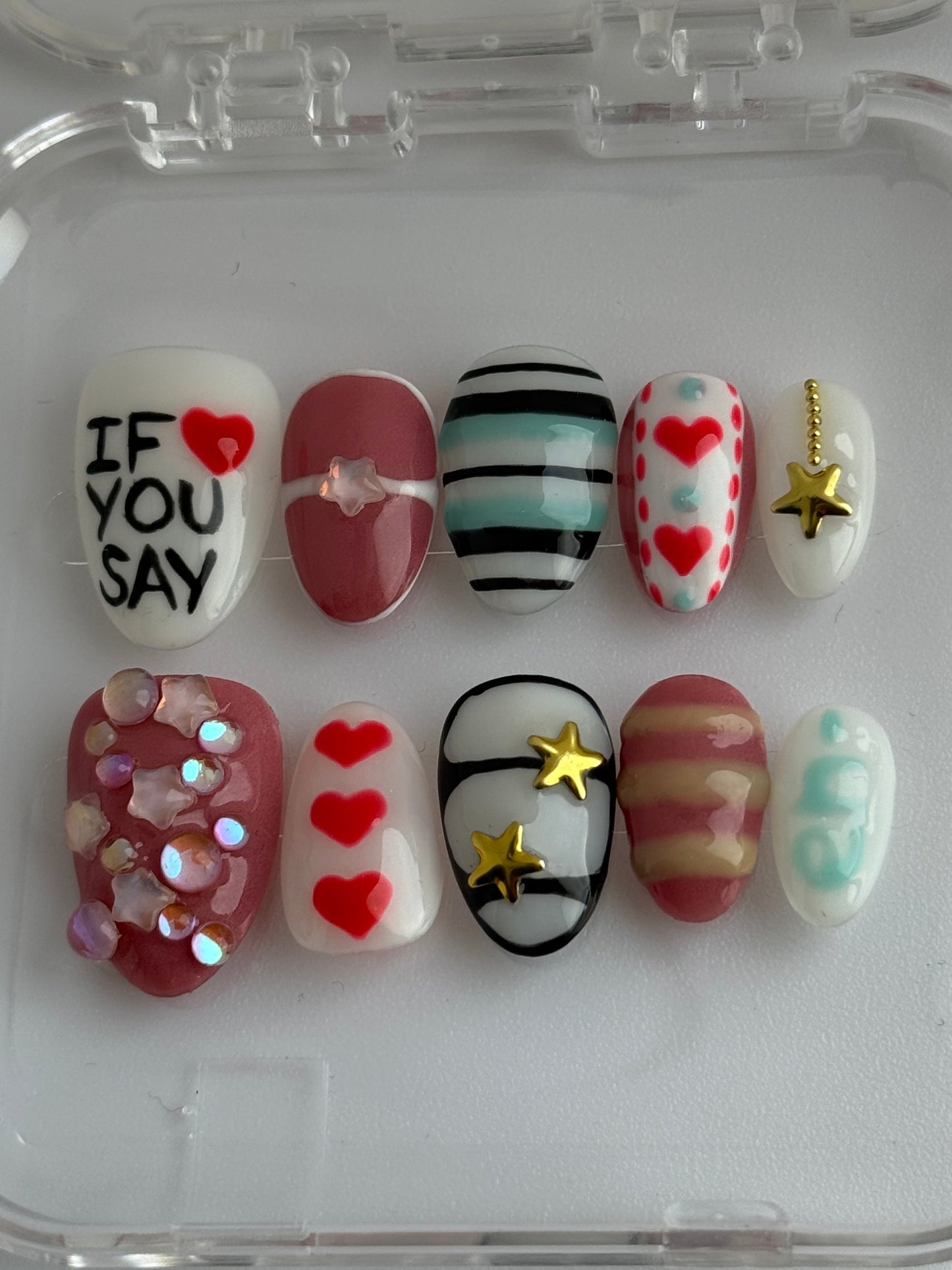 Enhypen Press-On Nail Set