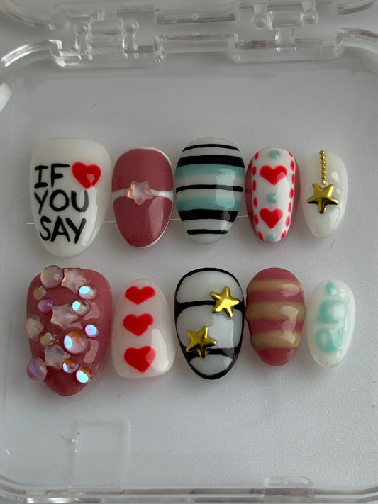 Enhypen Press-On Nail Set