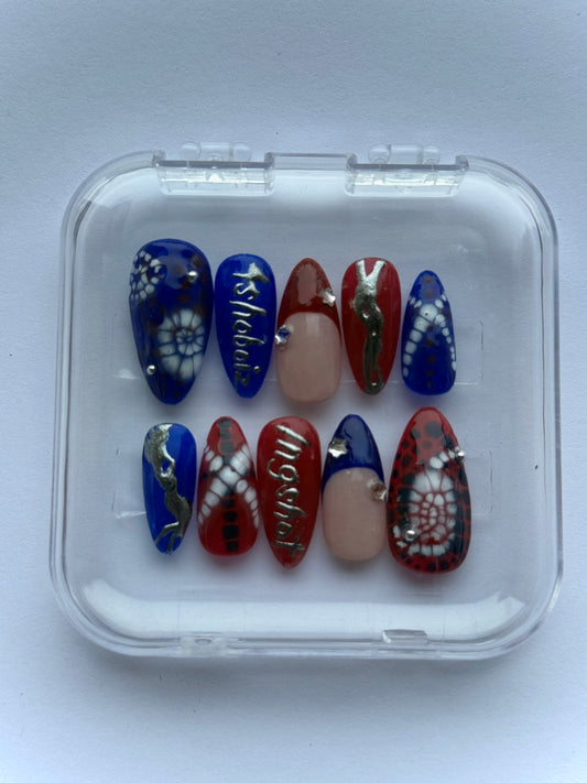 LNGSHOT Press-On Nail Set